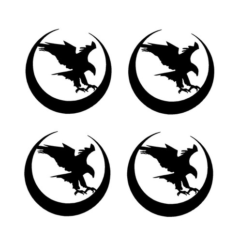 Adesivo logo nighthawk - adesivo,