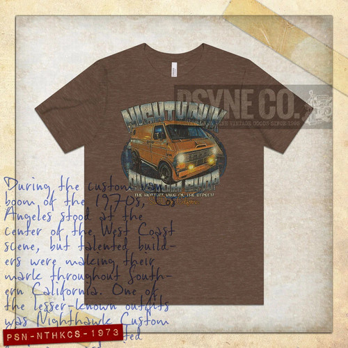 Shirt uomo vintage nighthawk - t-shirt,