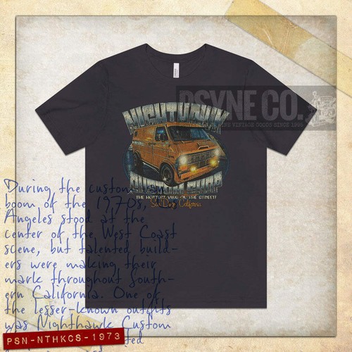 Shirt uomo vintage - t-shirt, nighthawk